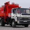 СБМ 401-2 Сміттєвоз з боковим завантаженням на базі JAC N120