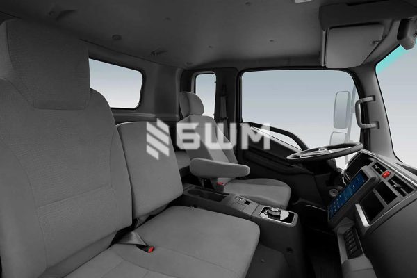 СБМ 401-2 Сміттєвоз з боковим завантаженням на базі JAC N120