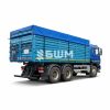 Зерновоз з тристороннім розвантаженням JAC N350
